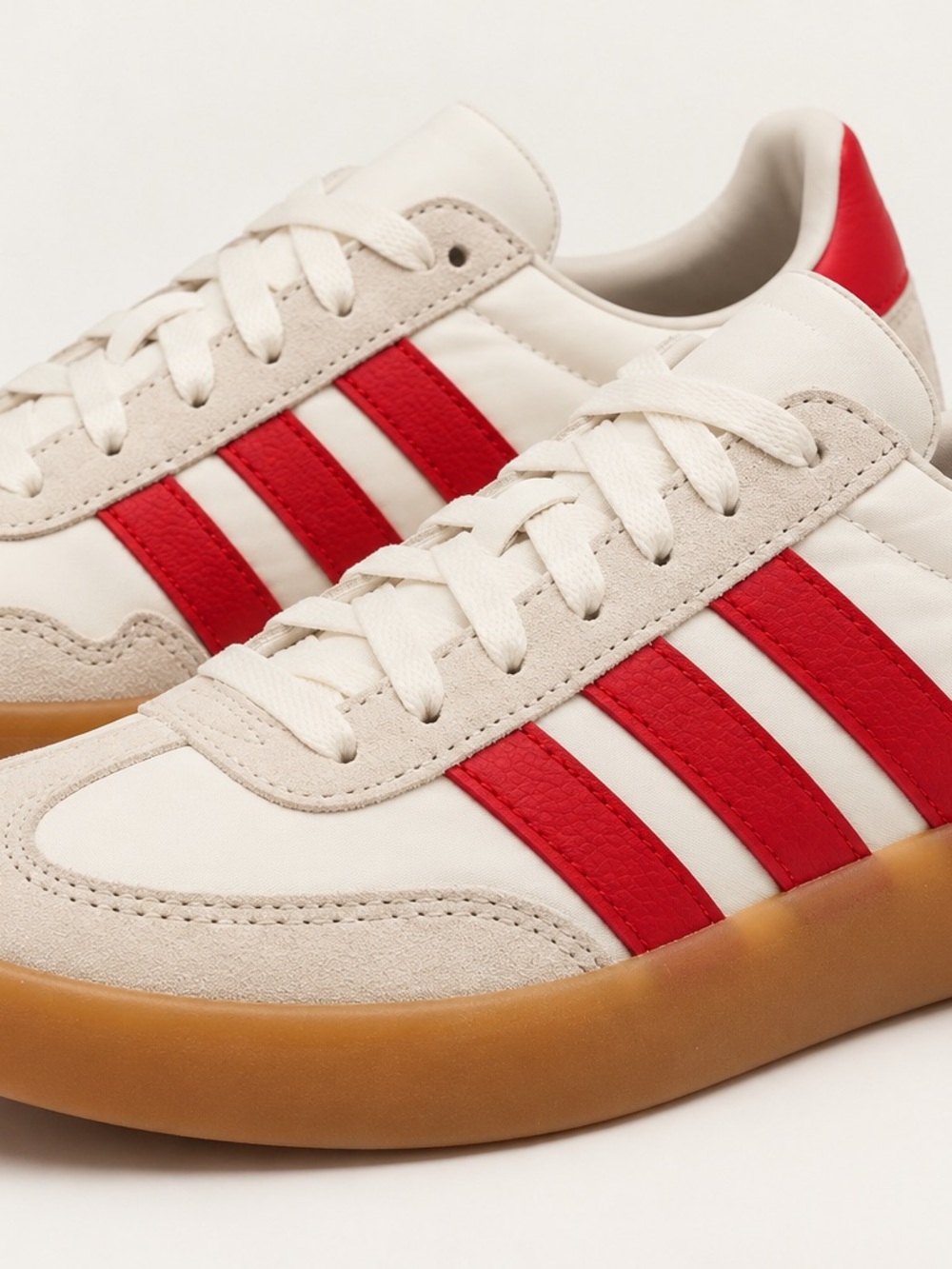 adidas Samba OG Women's Sneakers White & Red US 6.5 NWT